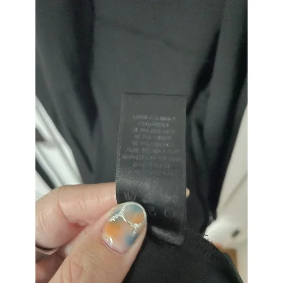 Felicity & Coco Black Wrap Dress - Picture 4 of 4